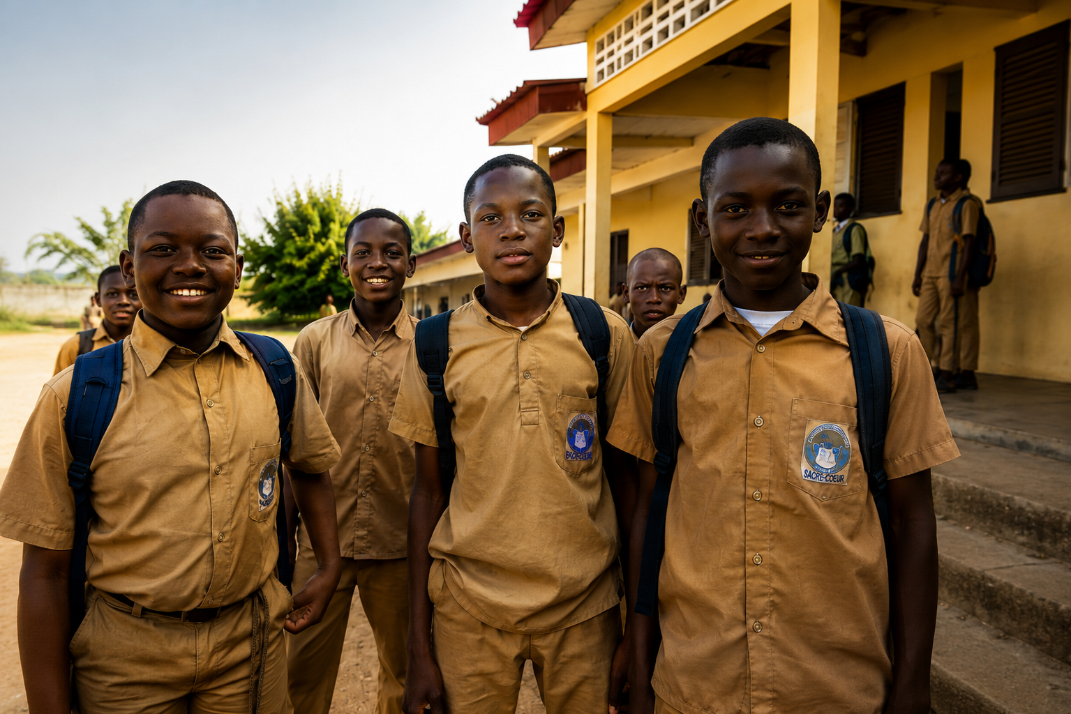 Tournage du film institutionnel de la Fondation Children of Africa